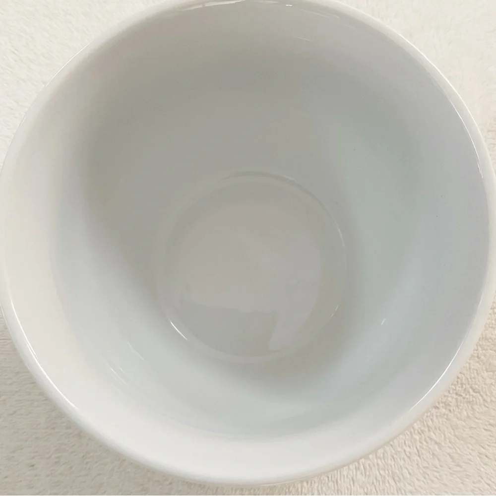 Crate & Barrel Julia Rothman Yule Town Nesting Bowls Set of 2 Christmas Holiday